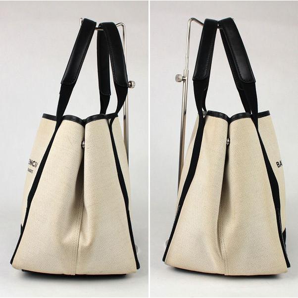 NAVY（BALENCIAGA） BALENCIAGA バレンシアガ ネイビー カバ S トート