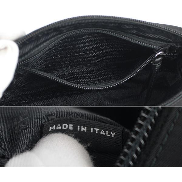 PRADA プラダ ナイロンポーチ 1NE693 TESSUTO SMALTO NERO 黒 PRADA プラダ ナイロンポーチ 1NE693 TESSUTO SMALTO NERO 黒