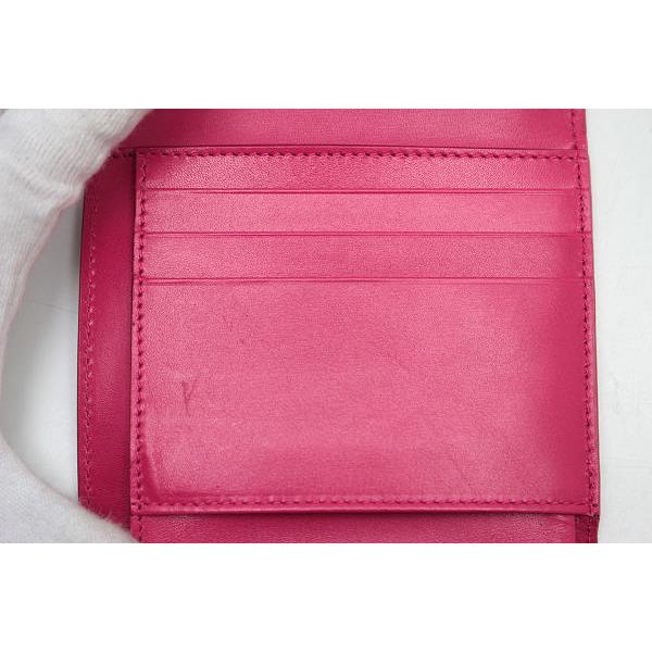 SAINT LAURENT サンローラン 三つ折りコンパクト財布 イタリア製