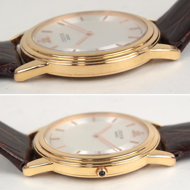 CREDOR セイコー クレドール 18K GBAT104 8J80-7020 クォーツ 金無垢