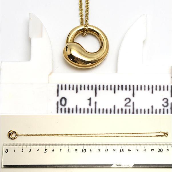K18 Tiffany&Co. ティファニー エターナルサークル ネックレス 約40cm ...