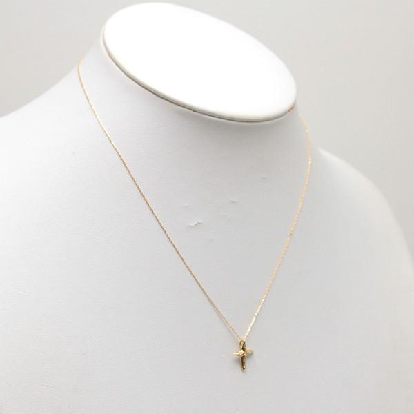 AFRICA DIAMONDS アフリカダイアモンド ネックレス AFRICA DIAMONDS アフリカ ダイヤモンド クロスモチーフ