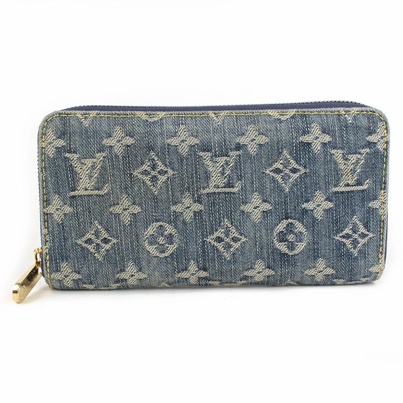 ルイヴィトン　デニム長財布 ジッピー・ウォレット ルイヴィトン ジッピーウォレット 長財布