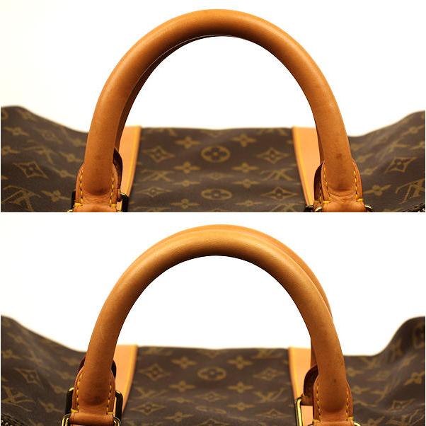 ルイ・ヴィトンモノグラムキーポル50旅行鞄ハンドボストンバッグ