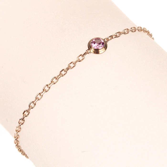 DIAMANTS LEGERS Cartier ディアマンレジェ ブレスレット K18PG ピンク