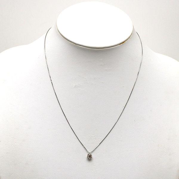 東急百貨店 ダイヤモンドプチネックレス 0.6ct 約44.5cm Pt850