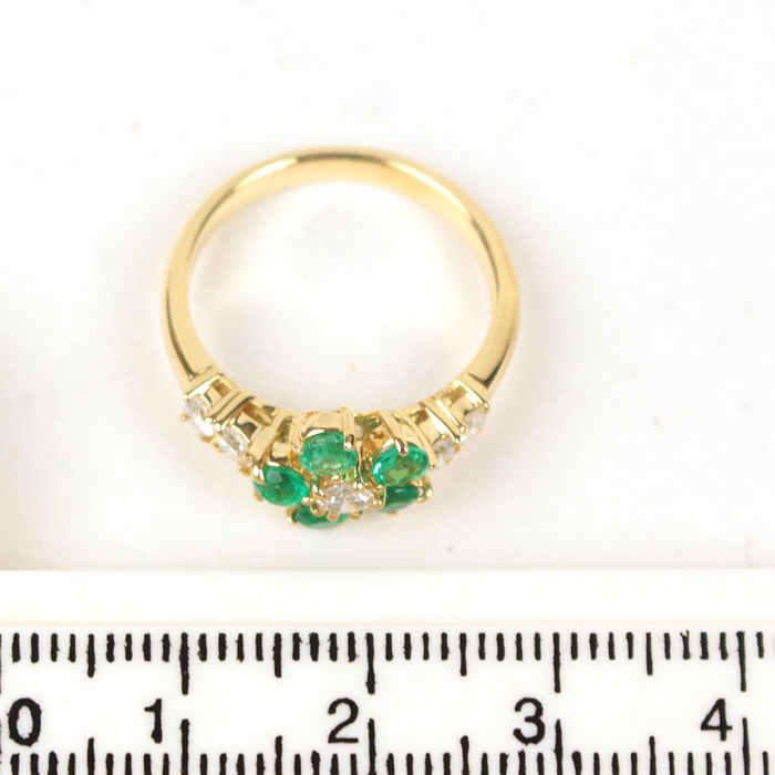 花のイメージ　ダイヤリング18k Classic CHESS（クラシックチェス） K18PG 0.7ct ダイヤモンド