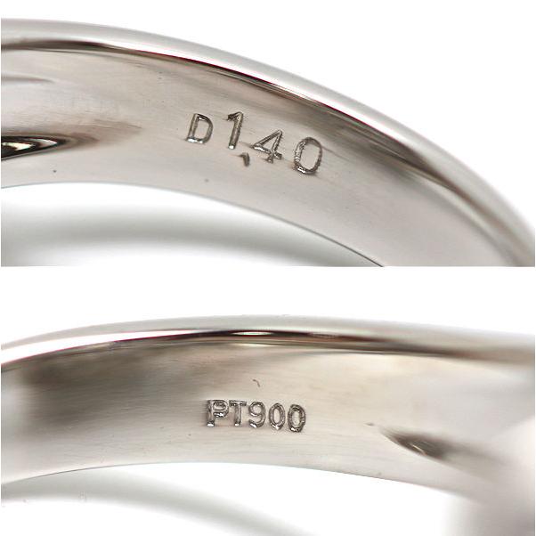 プラチナ ダイヤモンドリング P900 サイズ12号 Pt900 ダイヤモンドリング 12号 1.40ct 約8.5g プラチナ 指輪