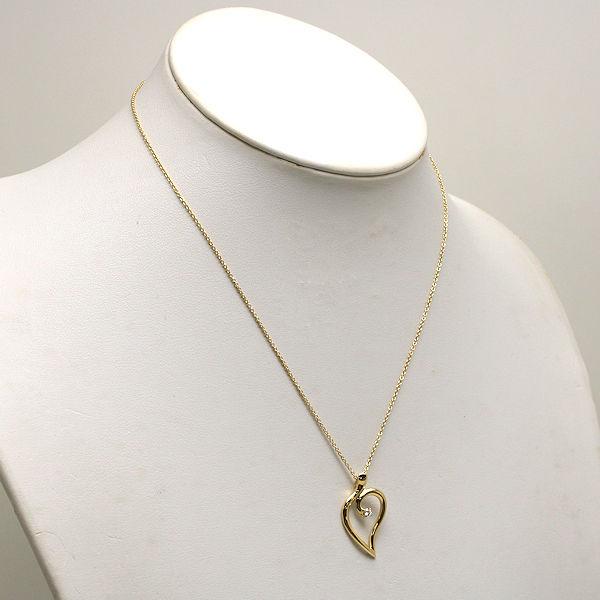 TIFFANY&Co. Tiffany&Co. ティファニー ダイヤ付きリーフハート TIFFANY&Co. Tiffany&Co. ティファニー ダイヤ付きリーフハート