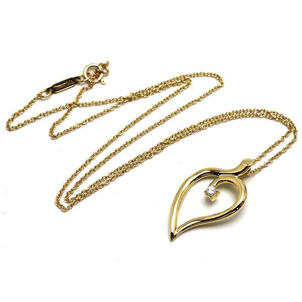 TIFFANY&Co. Tiffany&Co. ティファニー ダイヤ付きリーフハート TIFFANY&Co. Tiffany&Co. ティファニー ダイヤ付きリーフハート