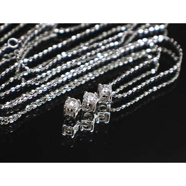 18K WG ダイヤモンド　ネックレス K18WG ダイヤモンド ネックレス（096134） ｜ women（ウィメンズ
