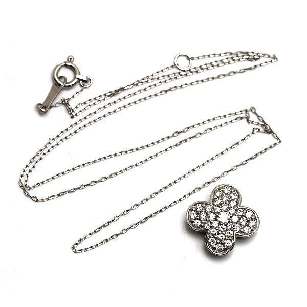 Pt850/Pt900 ダイヤモンドペンダント 約40cm 0.40ct 約2.8g Pt850/Pt900 ダイヤモンドペンダント 約40cm 0.40ct 約2.8g