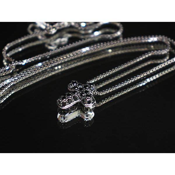 STAR JEWELRY（スタージュエリー） 十字架モチーフネックレス 約40cm