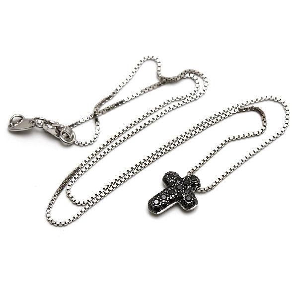 STAR JEWELRY（スタージュエリー） 十字架モチーフネックレス 約40cm