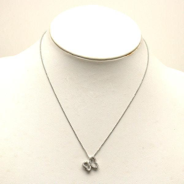 【ponte vecchio】蝶々モチーフ ダイアモンド付きピンクゴールド ponte vecchio】蝶々モチーフ ダイアモンド付きピンクゴールド