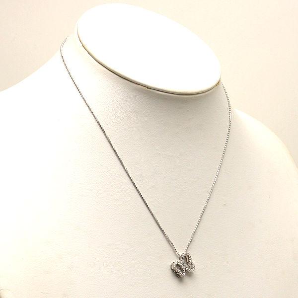 Ponte Vecchio ポンテヴェキオ 蝶々モチーフネックレス 約40cm  