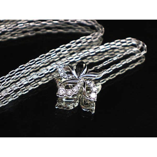 STAR JEWELRY スタージュエリー フラワーモチーフネックレス 約40cm  