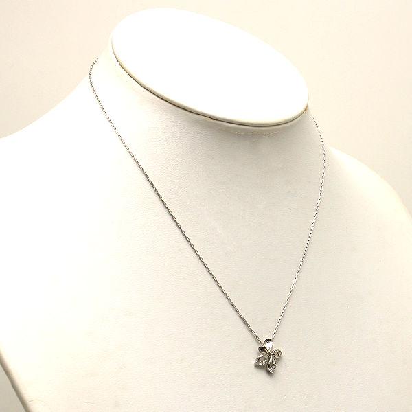 STAR JEWELRY スタージュエリー ダイヤ0.35ctフラワーネックレス STAR JEWELRY（スタージュエリー） フラワーモチーフネックレス 約40cm