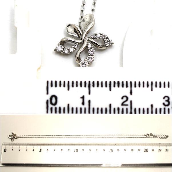 STAR JEWELRY（スタージュエリー） フラワーモチーフネックレス 約40cm