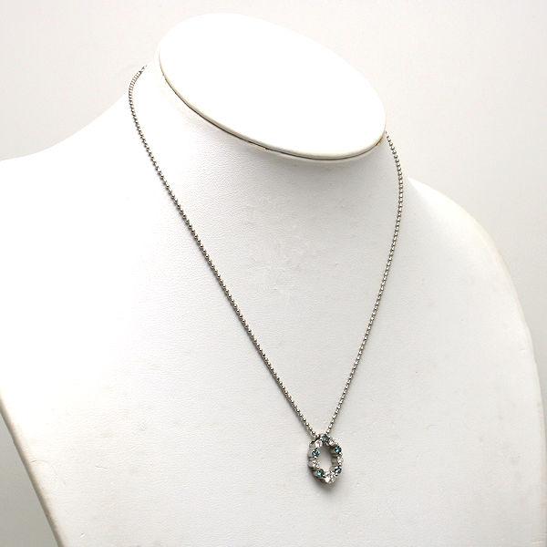 ブランド登録なし Pt900/Pt850 ダイヤモンドネックレス 約41cm 0.315ct  