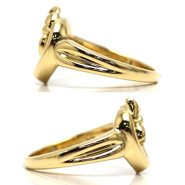 Tiffany&Co. ティファニー ハートリボンリング 6.5号 K18 18金 ゴールド 約5.0g 指輪 20584｜tamaya78｜04