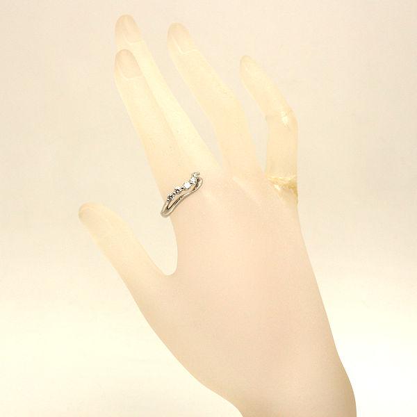 Pt900 ダイヤモンドリング 17.5号 約6.3g 0.54ct プラチナ 指輪 20586