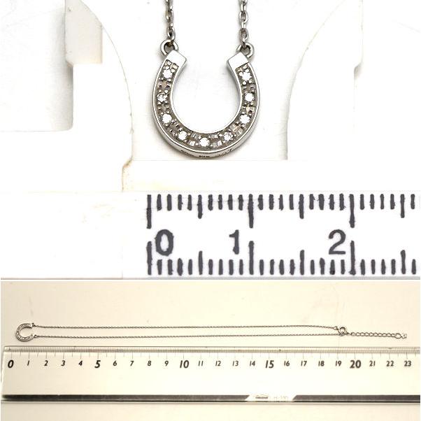 STAR JEWELRY（スタージュエリー） ホースシューネックレス 約40cm