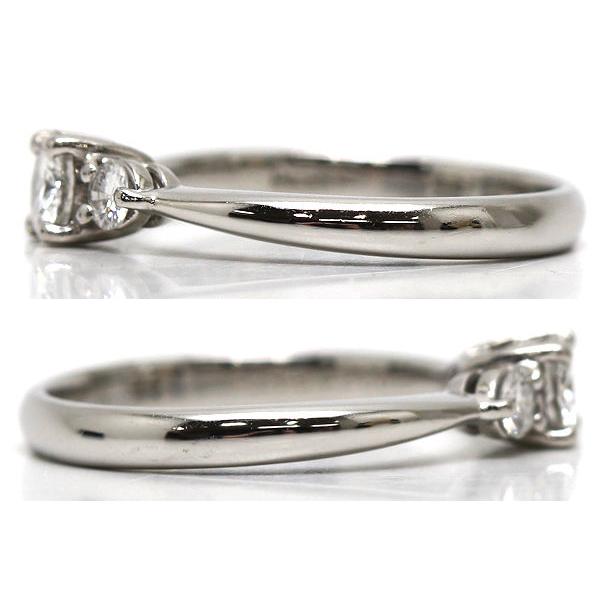 Pt900 ダイヤモンドリング 14号 PT900ダイヤモンドリング約14号