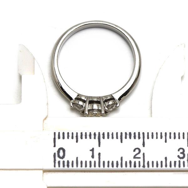 Pt900 ダイヤモンドリング 14号 Pt900 ダイヤモンドリング 14号 0.37ct/0.17ct 約4.4g プラチナ 指輪