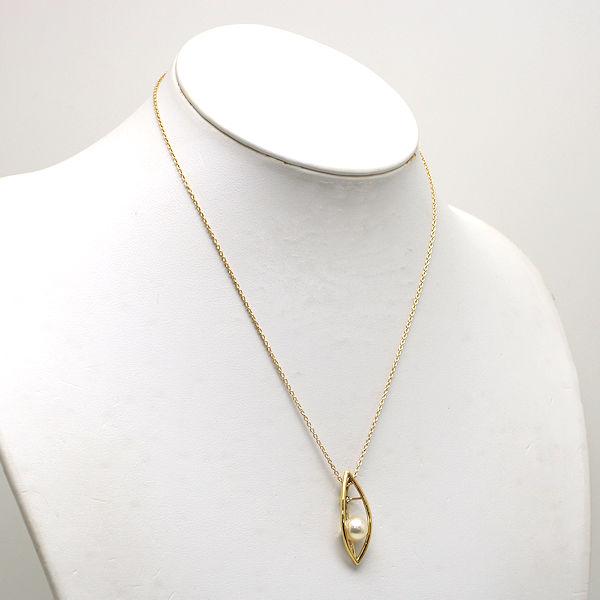 TASAKI（タサキ） パール付きネックレス 約42cm 真珠 約8mm