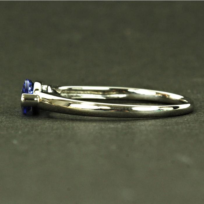 タンザナイト 1.00ct Pt950 プラチナ リング ブルー 指輪 ソーティング 