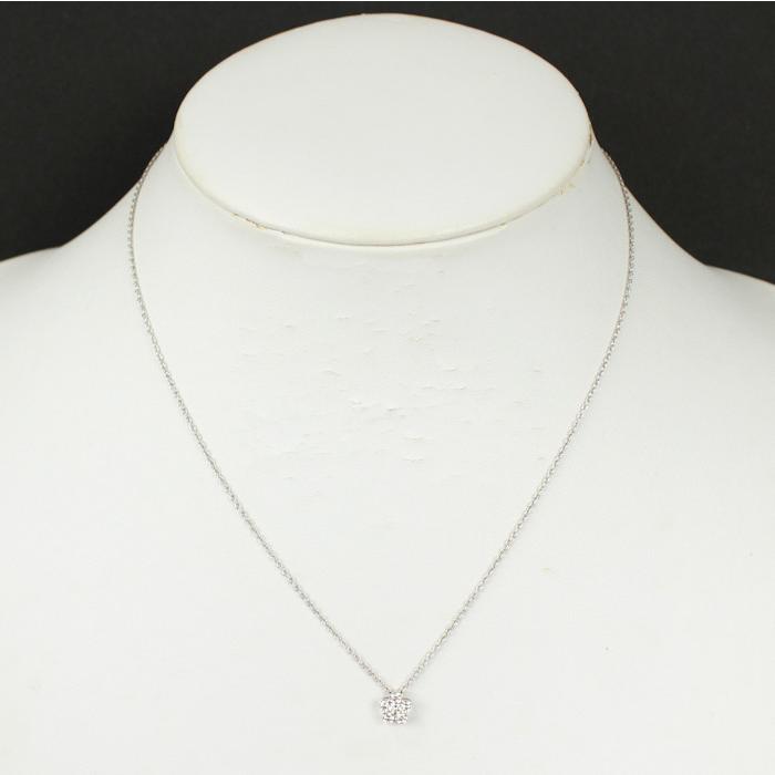 Ponte Vecchio ポンテヴェキオ ダイヤモンド 0.25ct 花 K18WG 18金 