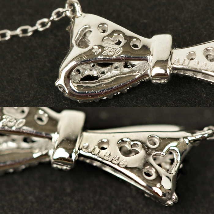 Ponte Vecchio ポンテヴェキオ ダイヤモンド 白 0.11ct 黒 0.05ct  