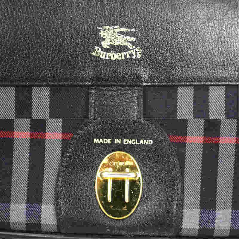 BURBERRY（バーバリー） ショルダーバッグ レザー ノバチェック 調節可