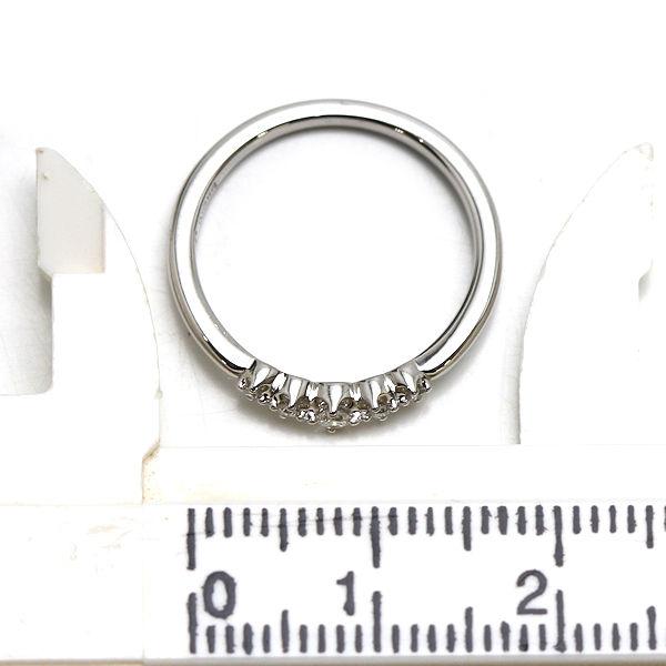 4℃ ヨンドシー ダイヤモンドリング 8号 約2.0g K18WG 18金 4℃ ヨンドシー ダイヤモンドリング 8号 約2.0g K18WG 18金