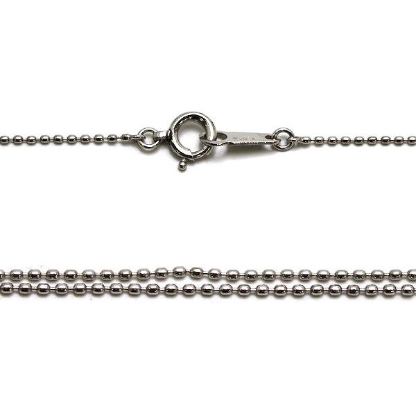 Pt850 Pt900 縦ライン ダイヤモンドネックレス 10P 約40cm 約2.8g 0.51 