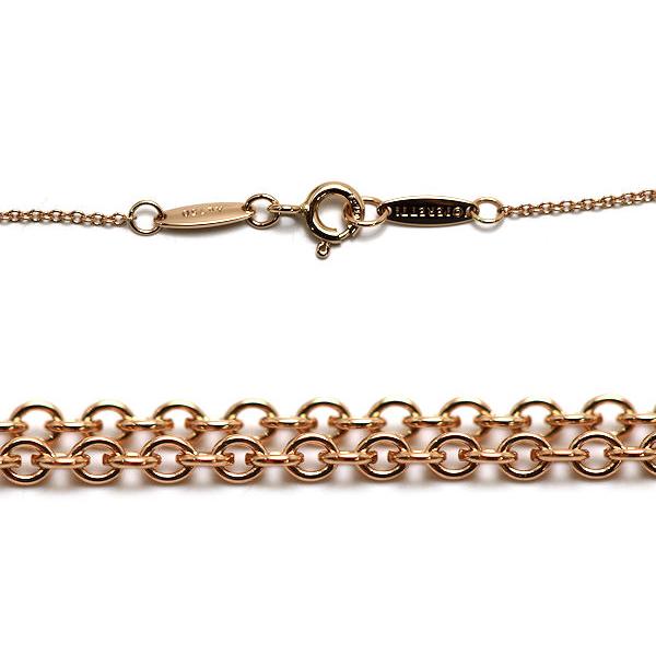 TIFFANY&Co.（ティファニー） オープンハートネックレス 11mm 約40cm 