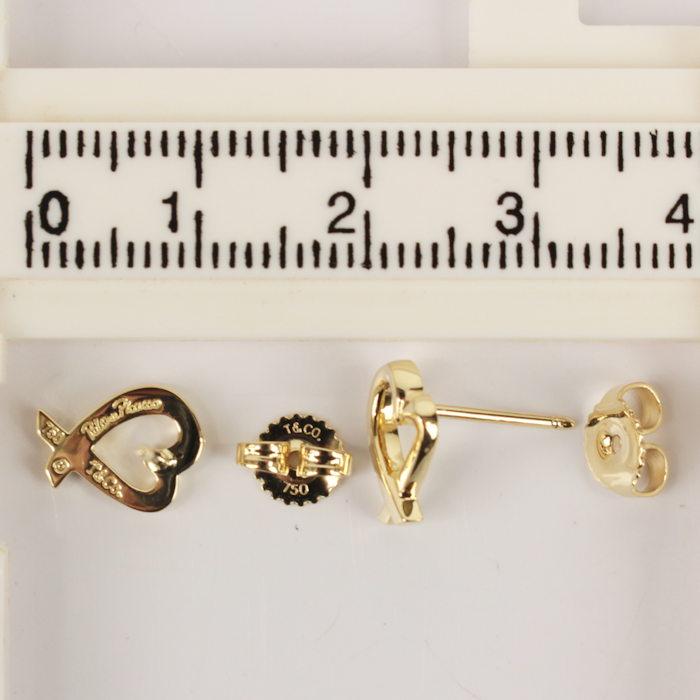 TIFFANY&Co. Tiffany&Co. ティファニー ラビングハート ピアス TIFFANY&Co. Tiffany&Co. ティファニー ラビングハート ピアス