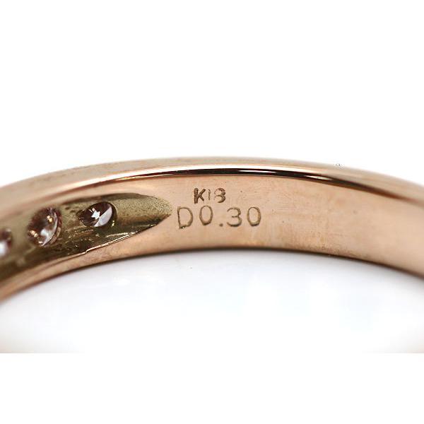 ダイヤモンド　ハーフ　エタニティ ダイヤモンドリング ハーフエタニティリング 0.30ct 12号