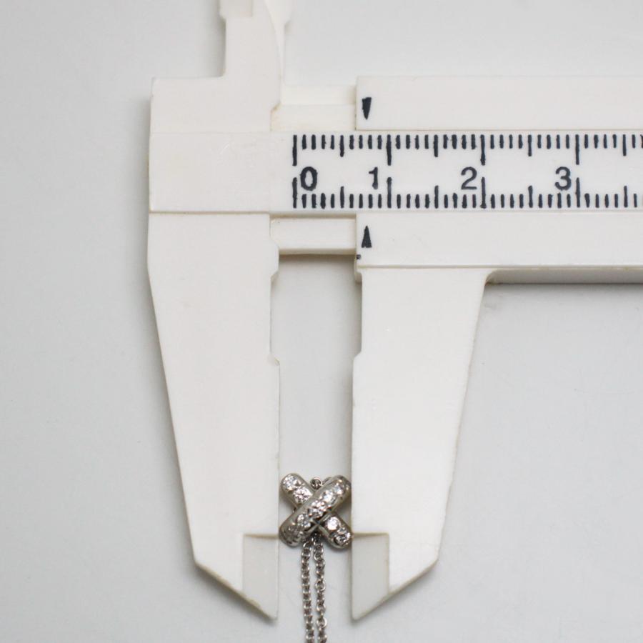 TIFFANY&Co.（ティファニー） ダイヤモンド クロスステッチ ネックレス