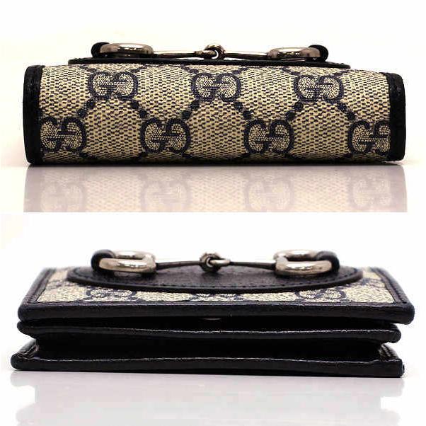 GUCCI（グッチ） ホースビット コンパクトウォレット 621887・2149 GG