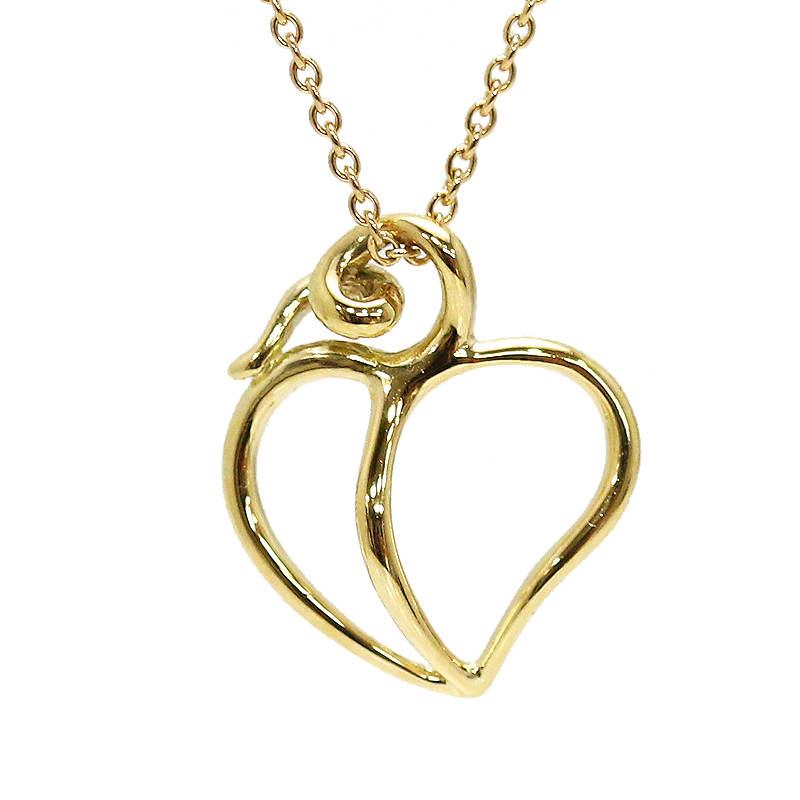 TIFFANY&Co.（ティファニー） アップルリーフハート ネックレス 約39cm