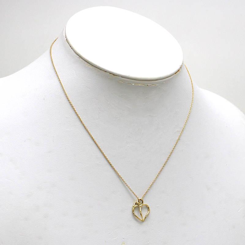 TIFFANY&Co.（ティファニー） アップルリーフハート ネックレス 約39cm