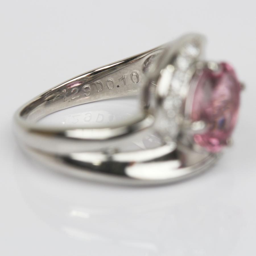 PT900 ダイヤモンドリング0.10ct 7号