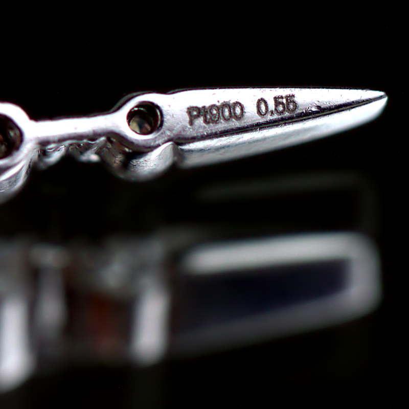 ダイヤモンド　ネックレス　Pt850/900　プラチナ　0.55ct　22991 【Ｋ】