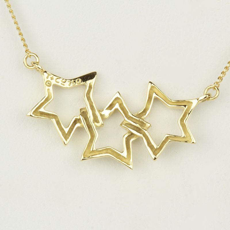 TIFFANY&Co.（ティファニー） トリプルスター ペンダント ネックレス