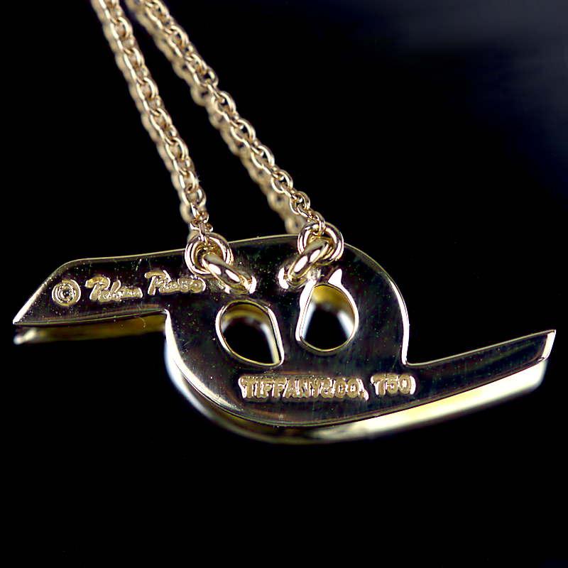 TIFFANY&Co.（ティファニー） 星座 かに座 ネックレス K18YG 18金