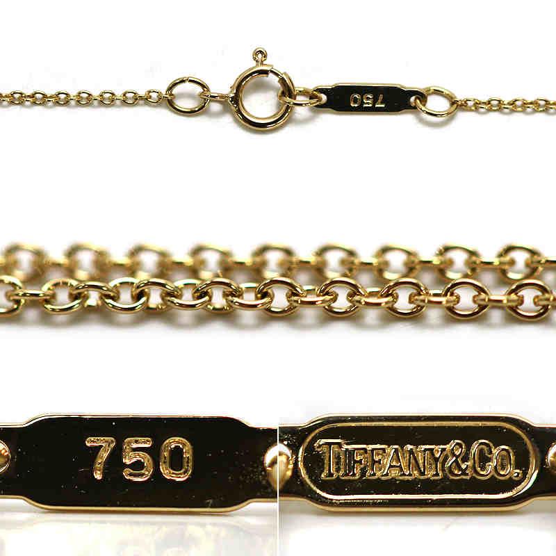 TIFFANY&Co.（ティファニー） リボンハート ネックレス 約41cm 約3.6g 