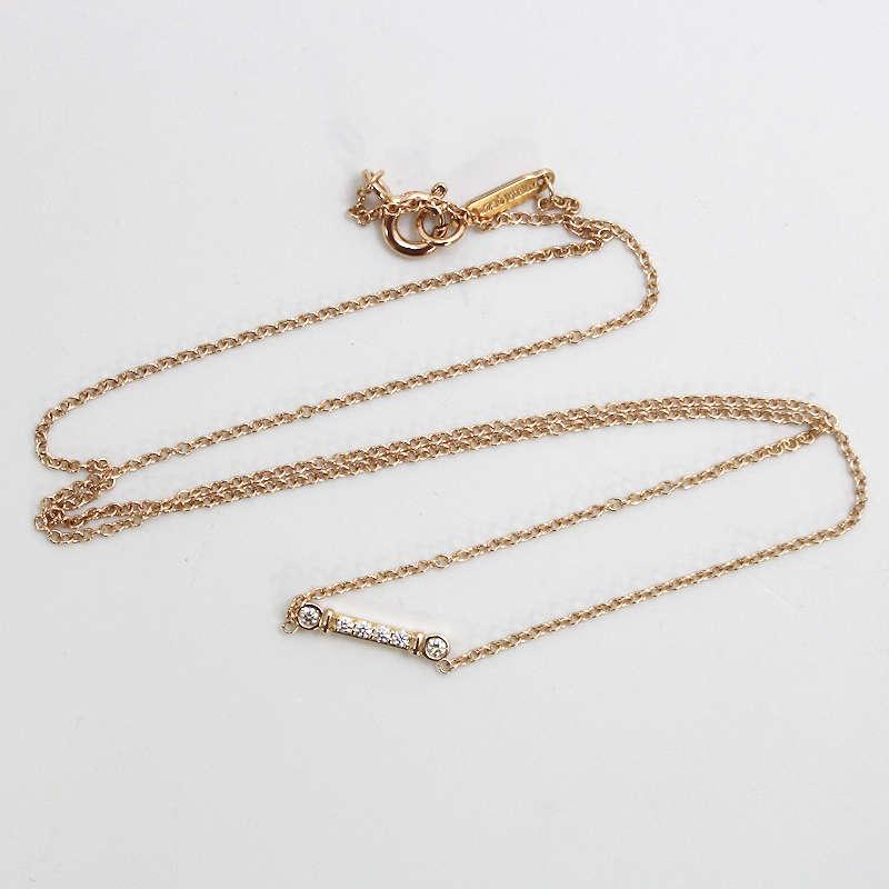 ティファニー フルールドリス キーバー ネックレス K18 ティファニー(TIFFANY＆CO)ティファニー フルールドリス キーバー