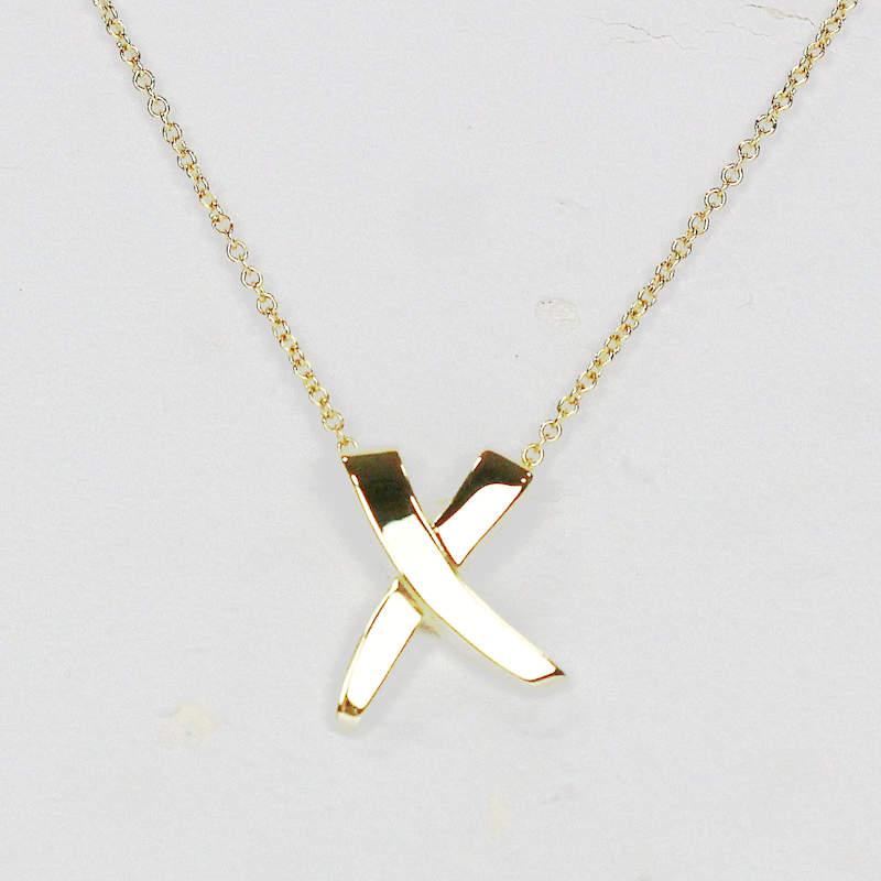 Tiffany & Co ラブ＆キスネックレス　750 K18　レア　廃盤 Tiffany & Co ラブ＆キスネックレス 750 K18 レア 廃盤 Tiffany & Co